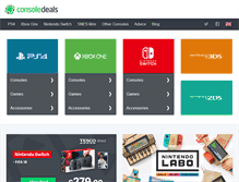 Tablet Screenshot of console-deals.com
